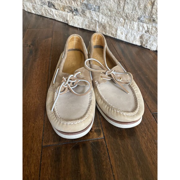 Sperry Gold Cup Boat Shoes Blonde Leather Size 11.5 M main image 4